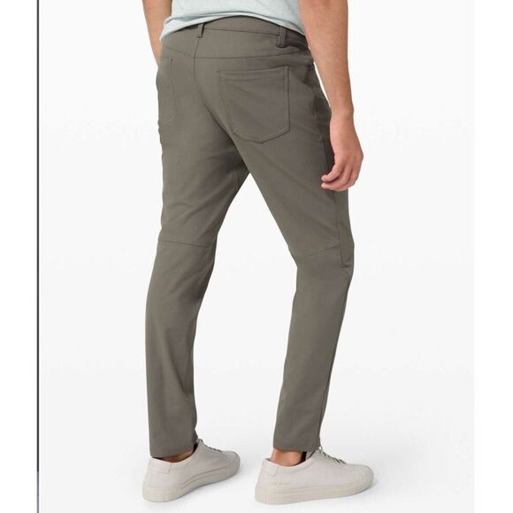 Lululemon ABC Slim Fit Pant Warpstreme Gray Sage, Size 31 - Picture 4 of 10